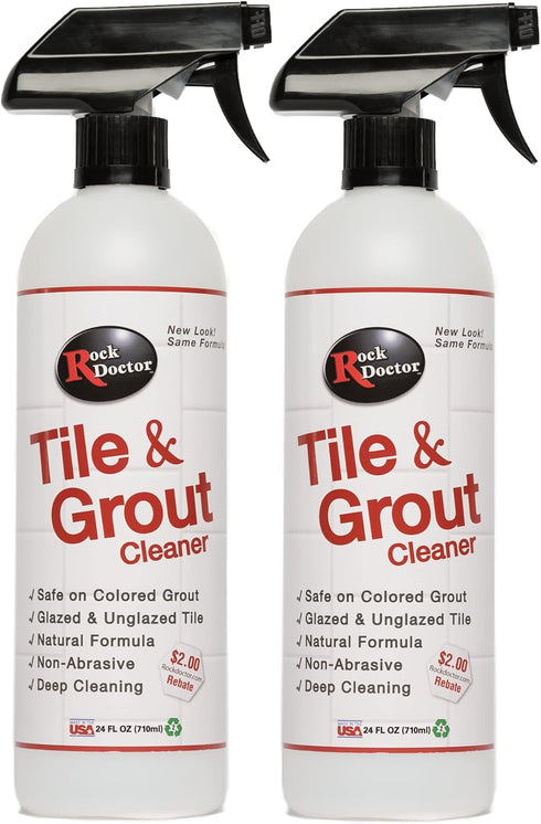 Rock Doctor Natural Tile and Grout Cleaner, Remove Stains Dirt, Oil, and
