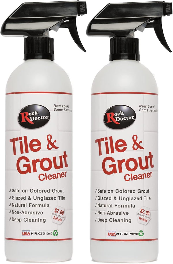 Rock Doctor Natural Tile and Grout Cleaner, Remove Stains Dirt, Oil, and