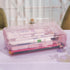 Pencil Box, Large Capacity Plastic Pencil Case for Kids, Girls, Boys, Adults, Hard Crayon Box Storage