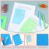 Yinder 4 x 6 Inch Transparent Sticky Notes, Waterproof Clear Self Sticky Memo Pad for Bible Journaling, Office School