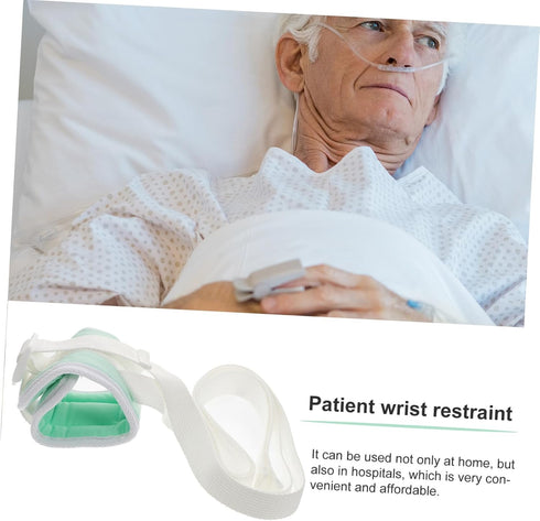 2pcs NOLITOY Professional Medical Wrist Leg Holder Band Hands Feet Strap for Hospital Supply Supple Arm Belt for Safety