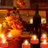 24Pack Flameless LED Tea Lights, Flickering Red Battery-Powered Tealight Candles for Party Wedding Home Decor
