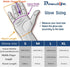 Dowellife Level 8 Cut Resistant Gloves, Food Grade, Medium White