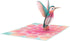 Lovepop Everyday Pop-Up Card - 3D Love Greeting Card for Her, Him, Girls, Boys, Lovely Hummingbird, 5" x 7"