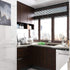 Countertop Counter 24"x118" TOTIO Dark Brown Wood Wallpaper Black Walnut Wood Contact Paper Thick Peel Stick Wood Look