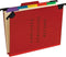 Pendaflex Personnel Folders, 1/3 Cut Hanging Top Tab, Letter, Red, SER2ER