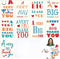 etec 9 Sets Big Thank You Cards with Envelope 14 x 22"