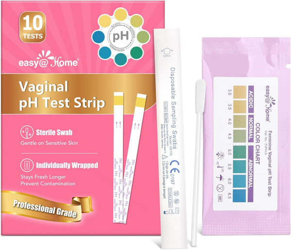 Easy@Home Vaginal pH Test -10 Strips | BV Test Kit at Home