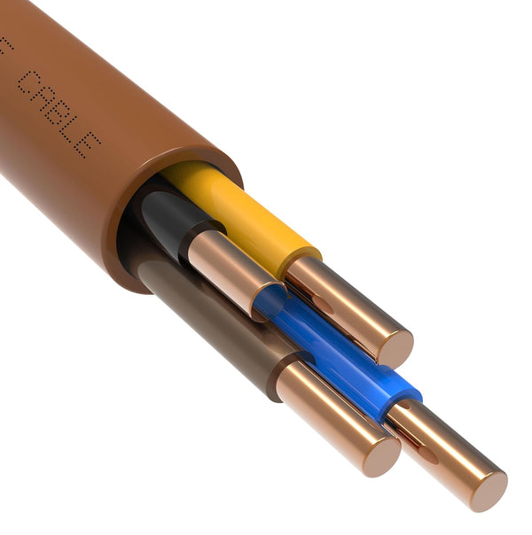 ROYA WYRE 18/4 Thermostat Doorbell HVAC Heating Control Cable Wire, 100% Solid Copper Conductors