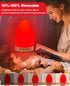 670nm Red Light Night Light Lamp for Sleep, Red Nightlight Desk Lamp with Zero Blue Light Multi-Color and Brightness