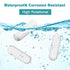 PTFE Magnetic Stirrer Mixer Stir Bar, White Color, 46 Pieces, 35mm Laboratory Stir Plate Magnet Stick