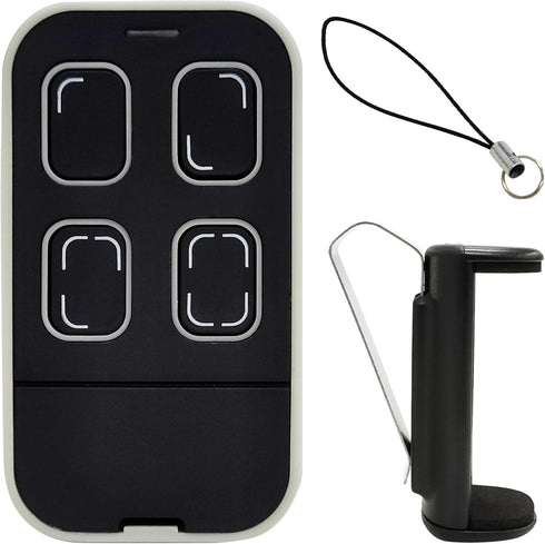Oraneyun Programmable 4-Button 280MHZ-868MHZ Universal Garage Door Remote Universal Gate Remote Control Cloning