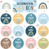 Boho Affirmation Station Bulletin Board Set Rainbow Positive Bulletin Board for Classroom Decorations Motivational