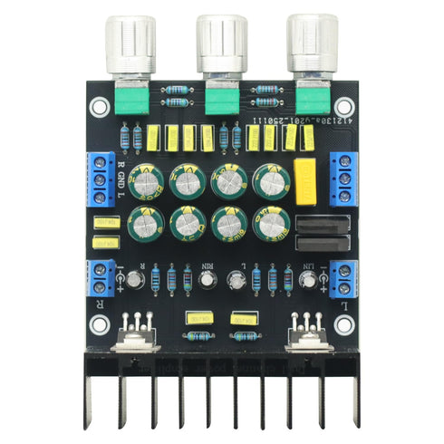 GODIYMODULES LM1875 2 20W 2.0 15-50W * Audio Power Amplifier Board with High Bass Adjustment Stereo Class AB Home