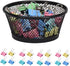 Binder Clips - 48 Pcs 1 Inch Paper Binder Clips with Holder for Desk, Medium Paper Clamps for Office Home