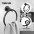 AGKXHDEC 5-Piece Set, Set Set Towel Racks for Bathroom, Stainless Steel Bathroom Accessories Bathroom Towel Holder Wall