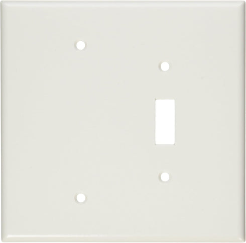 Leviton 88106 WH WP 2G 1TGL 1BLANK OVESIZED by Leviton