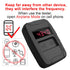 10 MHZ-1000 PL001 315/433/868/902MHZ, WOYO Car Key Fob Tester RF Frequency Tester MHZ, Remote Control Detector Infrared