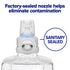 CS6 1200 mL CS6 (Pack 1) 6520-01 PURELL Automatic Hand Sanitizer Dispenser, White, for PURELL Hand Sanitizer Refills