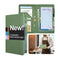 LINTRU Oversized Server Book, Expandable & Zipper Pockets Server Books for Waitress, Double