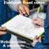 Telescoping Project Organizer Binder - 2PCS, 13 Pocket 3-Ring Binder with Customizable Cover, Black