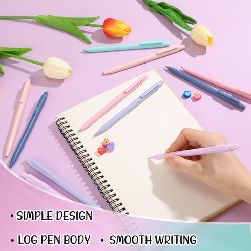 Ctosree 72 Pcs Cute Mechanical Pencil Set, Pastel Mechanical Pencils for Kids, Aesthetic for Writing