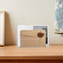 Mail Holder for Table, Acrylic Letter Holder Box for Desk or Wall Mount, Mail Organizer Countertop, Clear by Weiai