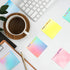 Snarky Office Sticky Notes 12 Pieces, 3 x 3 Inch Funny Note Pads with Complaining Quotes, Vibrant Passive Notepads