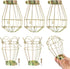 ULTECHNOVO 6 Pcs Metal Wire Cage Light Bulb Guard, Vintage Industrial Lamp