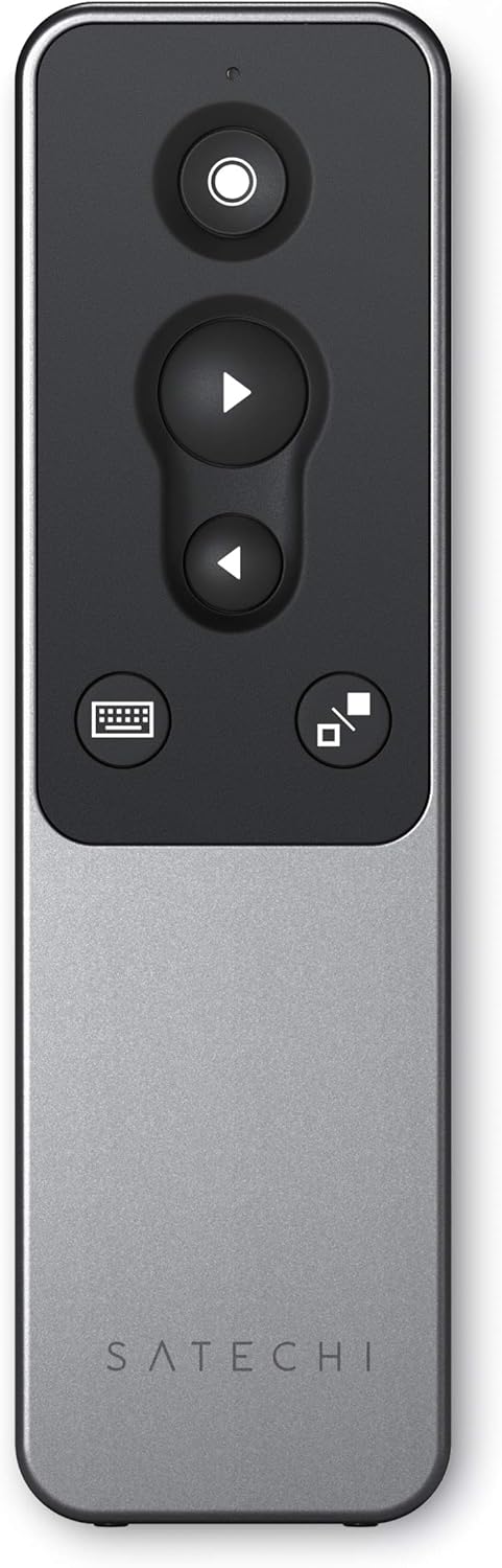 Satechi R1 Bluetooth Presentation Remote - Wireless Presenter for PowerPoint & Keynote, Compatible with M2/M1 Devices