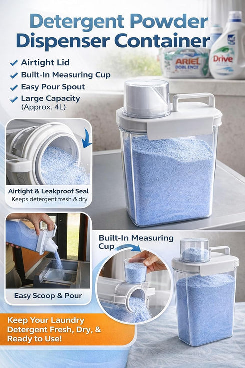 Generic Liquid Laundry Detergent Dispense