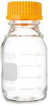 PYREX 250mL Round Media Storage Bottles, with GL45 Screw Cap, Ea