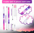 Kolewo4ever Galaxy Stackable Pencil Outer Space Multi Point Pencils Non Sharpening Pop up Pencil with Matching Eraser Teacher Supplies for Classrooms, Student Reward, Galaxy Party Favors by Kolewo4ever