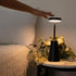 Dimmable 3 LED Wireless Table Light - USB-C Rechargeable Lamp Cordless - Touch Sensor - Portable - Brightness Modes