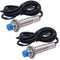 Taiss 2PCS M12 4mm Sensing DC 5V NPN NONormally Open 3D Printer