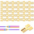 30pcs Spade Terminal Splitter, Quick Disconnect Insulated Double Male Tab Single Female Slip on Connector for Automotive