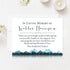 5.5x4.25 Mountain Forest Sympathy Thank You Cards, Funeral Thank You Cards, Personalized Flat Bereavement Notes