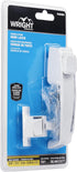 Wright Products V398WH Tie-Down Push Button Handle, 1-1/2 Inch, White