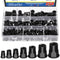 Glarks 250pcs Thread Half Hexagonal Rivet Nuts Set M3 M4 M5 M6 M8