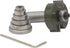 1/2 Rabbet Router Bit Set for Woodworking, 1/2" Shank, 1/2" Cutting Height, 7 Bearing Set
