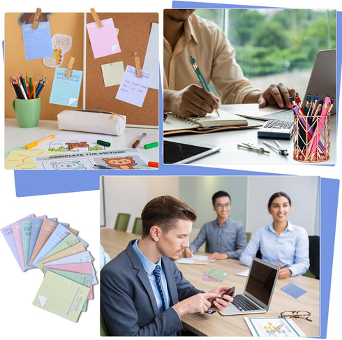 Snarky Funny Office Notepads Pens, 24 Pcs Negative Sarcastic Quotes Work Ballpoint Pens with Stylus Tip