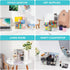 VITVITI Acrylic Desk Organizer, Clear Multifunctional Pencil Holder with Drawer, 8 Compartment Storage