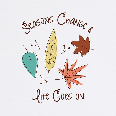 CafePress Seasons Change Leaves Non-Slip Mousepad