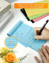 Legal Pads 5x8 Colored Note Pads - 12 Pack Small College Ruled Notepads, 30 Sheets/Pad