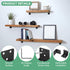 20-Pack 1.57 1.57 M METERXITY L-Shape Corner Brace, x in Stainless Steel Right Angle Brackets for Shelves/Wood
