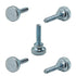 STFRBTH 5PCS M4 x 16mm Thumb Screws, Flat Knurled Head Threaded Fasteners for