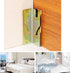 XMHF 4 Set Bed Rail Brackets Heavy Duty Wood Snap Connectors Fittings No-Mortise Installation Connectors Brass Tone