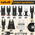 158 LEILUO Pcs Multitool Blade Kits Cutting and Sandpaper Oscillating Tool Accessories Universal Oscillating Saw Blades