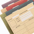 Y YOMA 6 Pack File Folder Jackets, Letter Size Paper Pocket File Folders with Reinforced Straight-Cut Tab