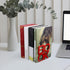 DOITOOL Reusable Metal Bookends Book Holders for Home Office Desk File Book Organizer Sturdy Decorative for Shelves
